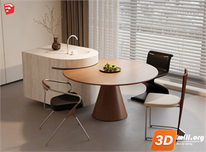 Dining Table Set Skp Files